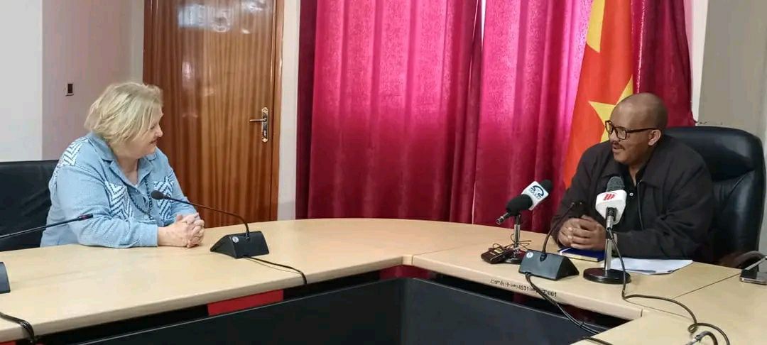 The Australian Ambassador to Ethiopia, Julia Niblett, had a meeting with President Getachew Reda.