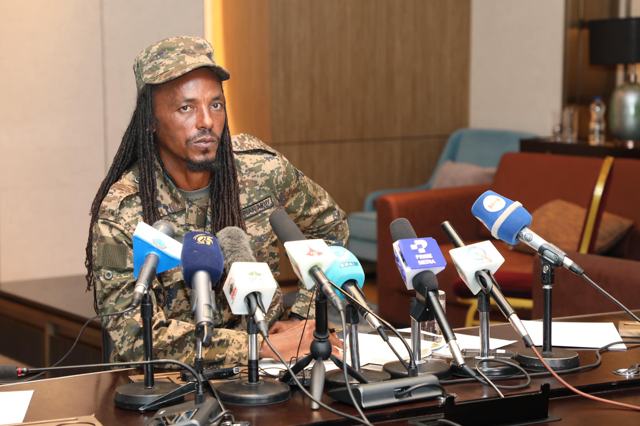 Sengi Regassa stated that we have laid down our arms and reached an agreement with the government for the sake of national peace.