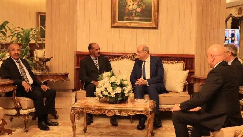 Eritrean, Egyptian leaders agree on port and maritime cooperation in Cairo talks